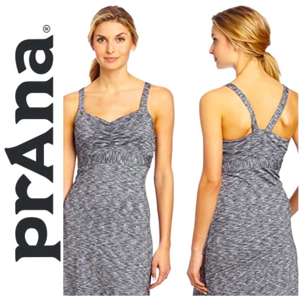 PRANA | Amaya gray Space dye strappy dress size L